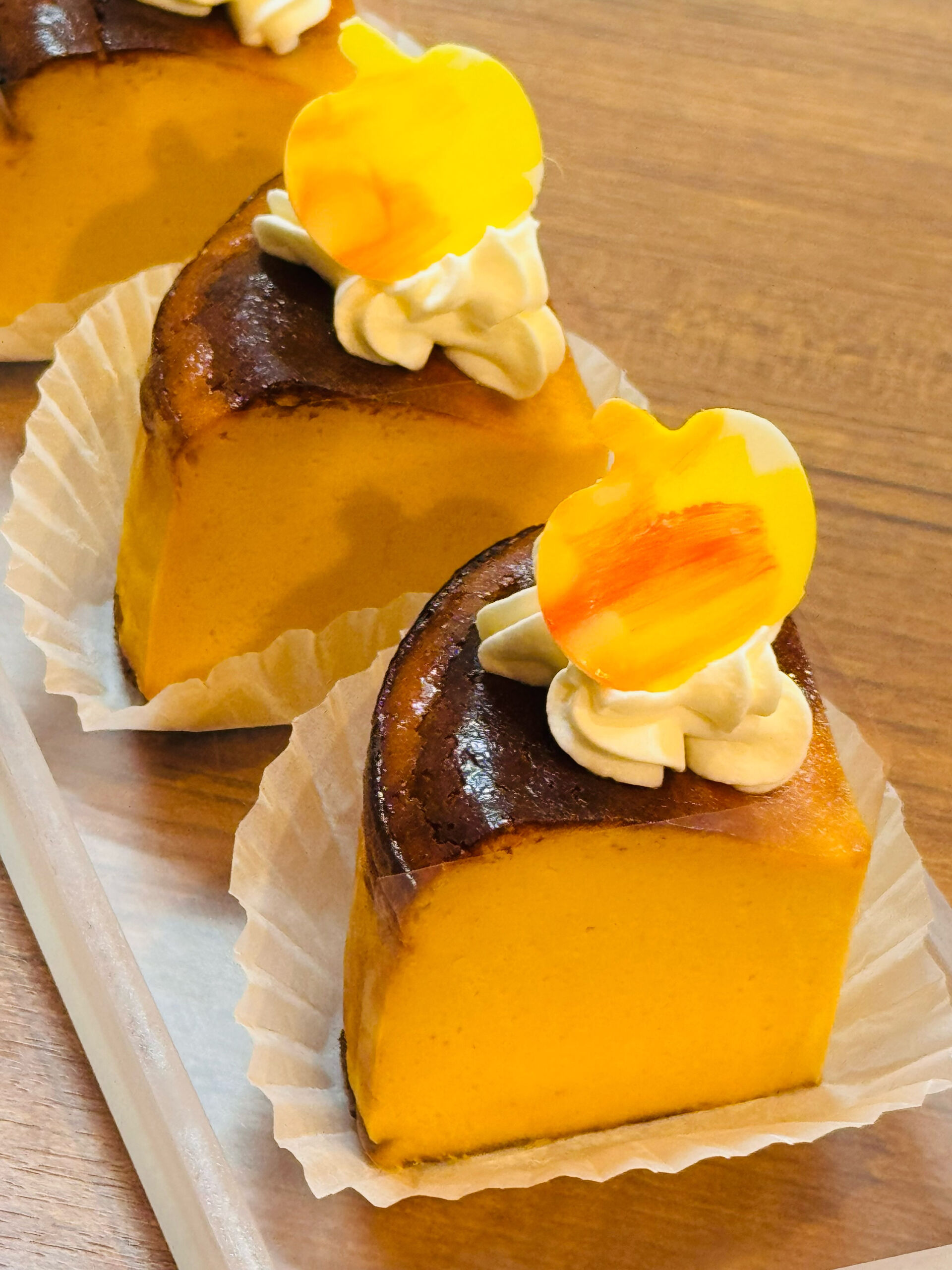 【パンプキンバスクチーズケーキ】